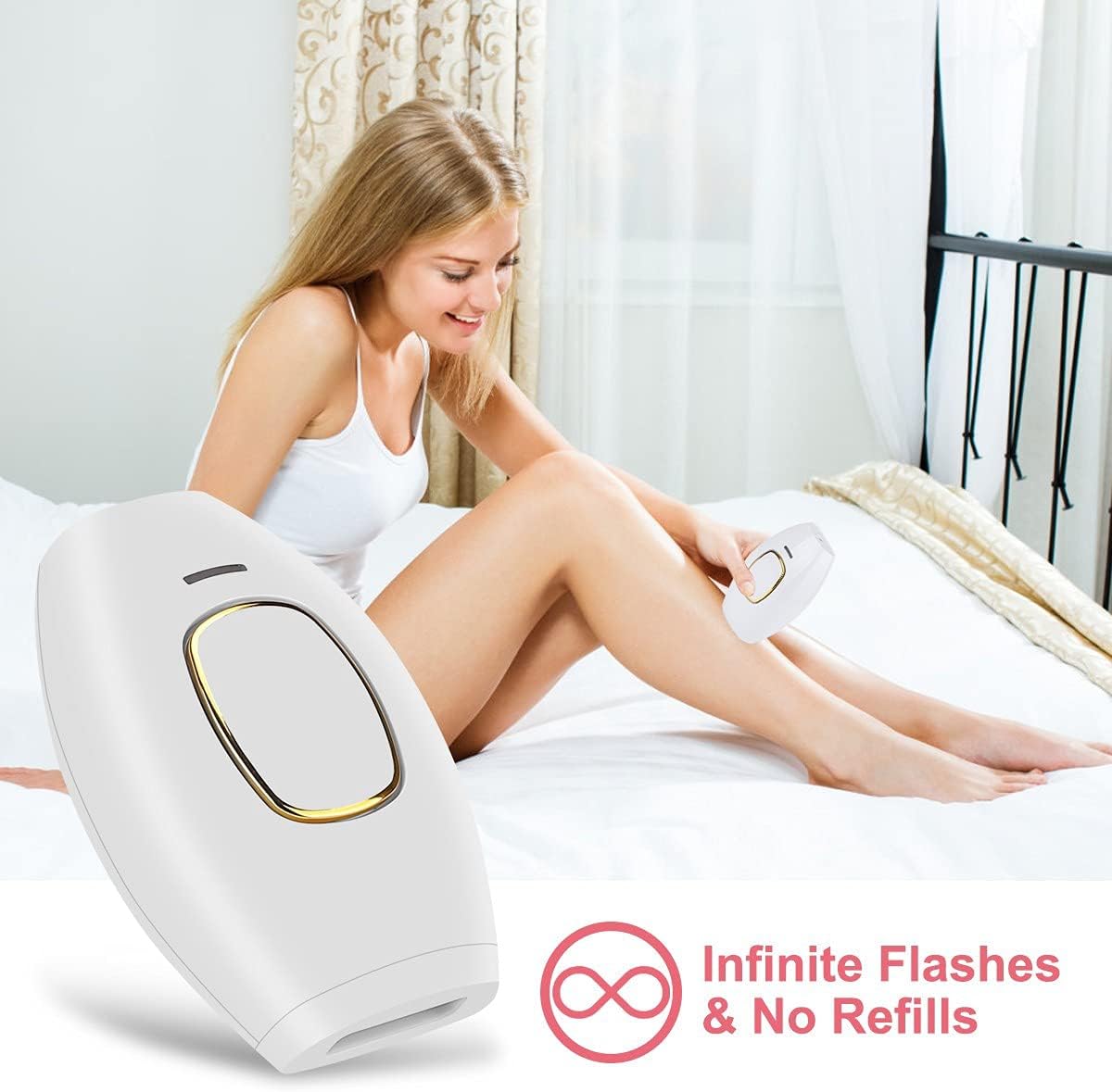 "Get Rid of Unwanted Hair Permanently with the Laser Device"